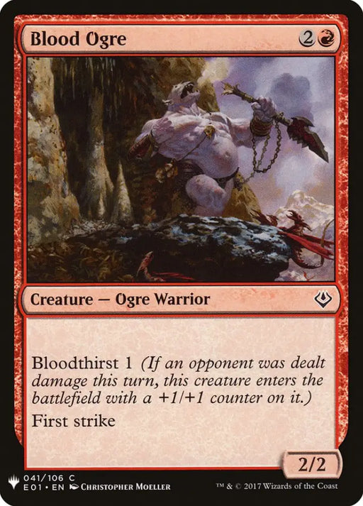 Blood Ogre [Mystery Booster] - MTG Single