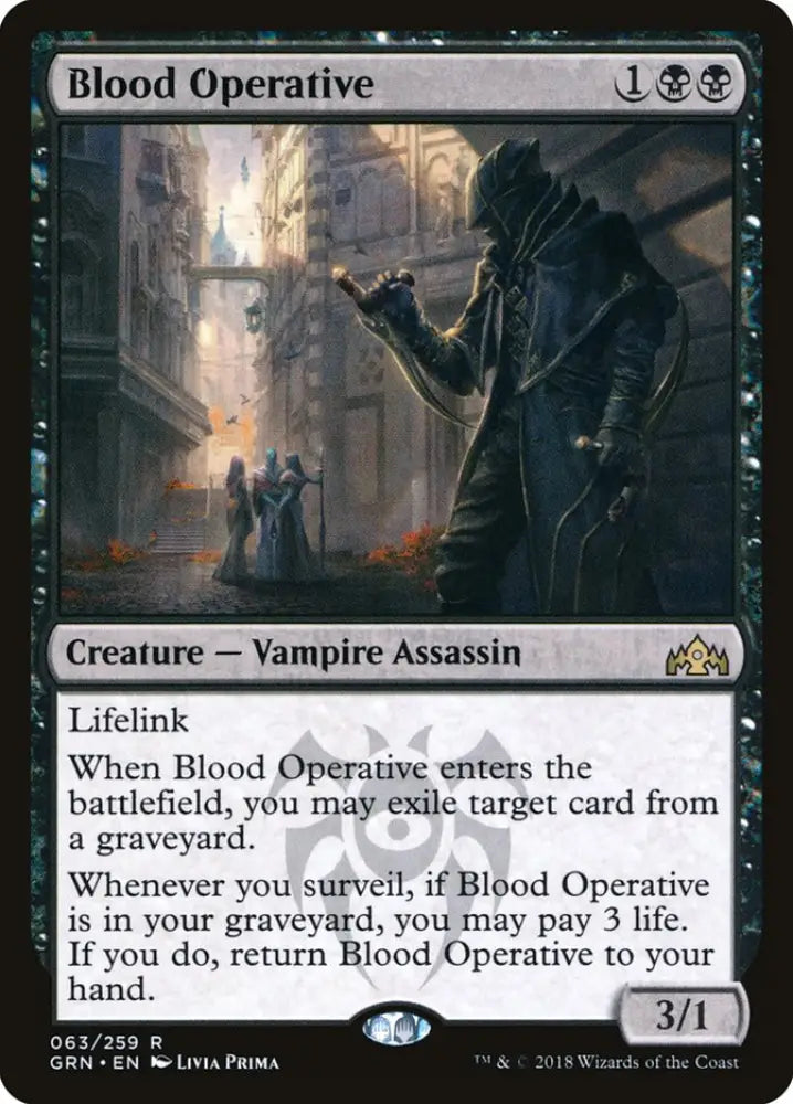 Blood Operative [Guilds of Ravnica] - MTG Single