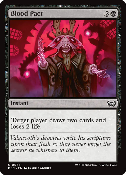 Blood Pact [Duskmourn: House of Horror Commander] - MTG Single