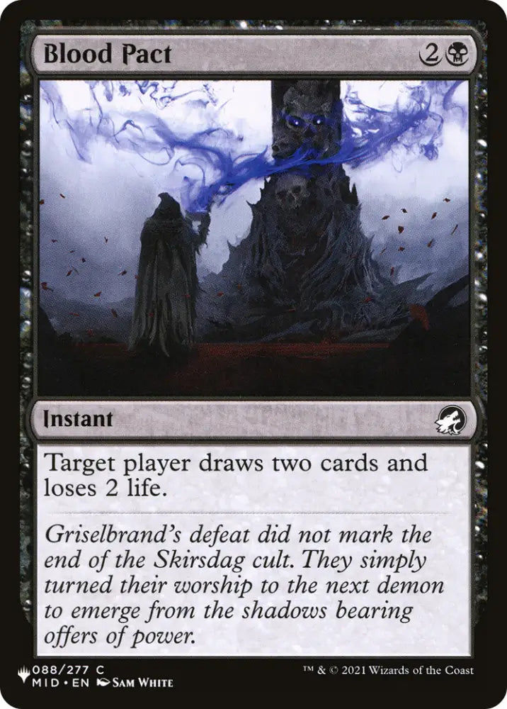 Blood Pact [The List] - MTG Single