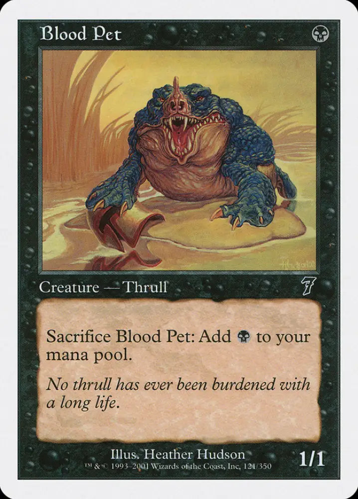 Blood Pet [Seventh Edition] - MTG Single
