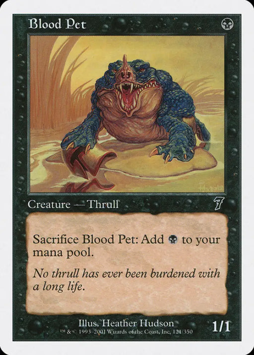 Blood Pet [Seventh Edition] - MTG Single