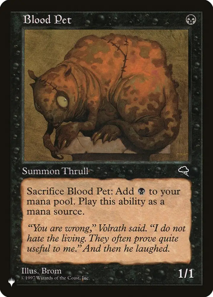 Blood Pet [The List] - MTG Single