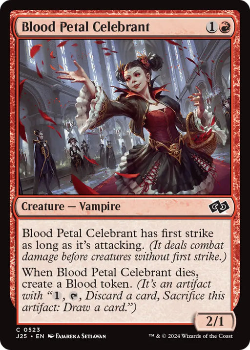 Blood Petal Celebrant [Foundations Jumpstart] - MTG Single
