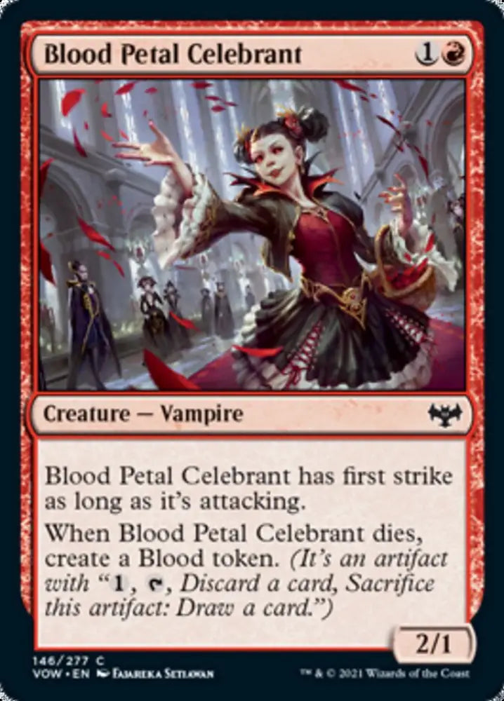 Blood Petal Celebrant [Innistrad: Crimson Vow] - MTG Single