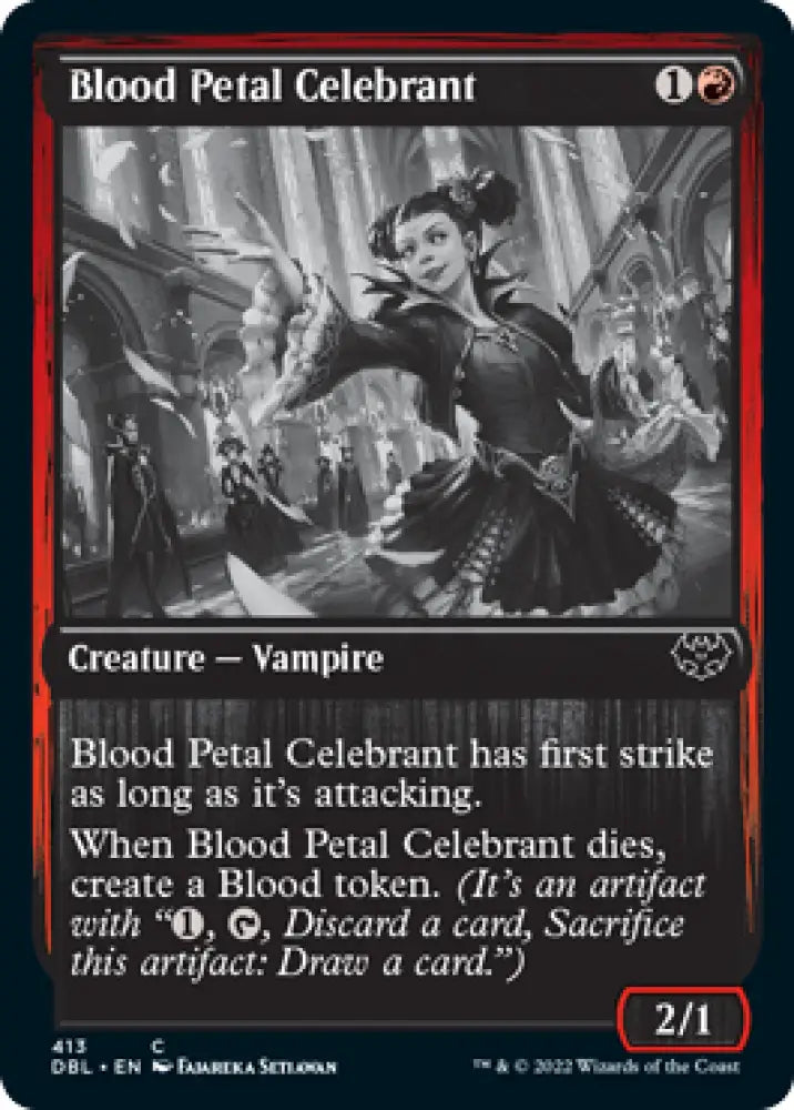 Blood Petal Celebrant [Innistrad: Double Feature] - MTG Single
