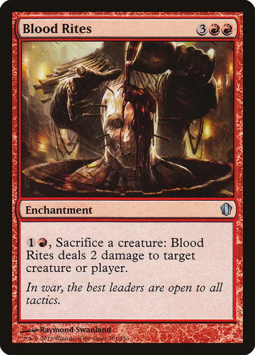 Blood Rites [Commander 2013] - MTG Single