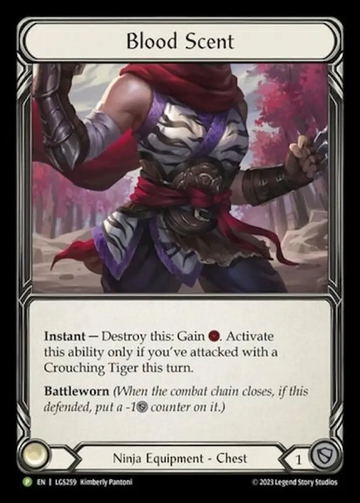 Blood Scent [LGS259] (Promo) Cold Foil - Flesh And Blood Single