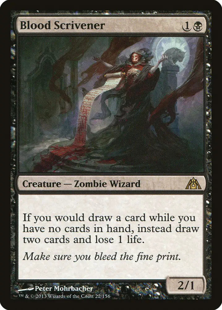 Blood Scrivener [Dragon’s Maze] - MTG Single
