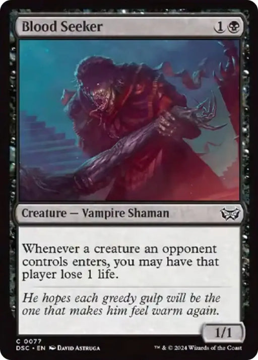 Blood Seeker [Duskmourn: House of Horror Commander] - MTG Single