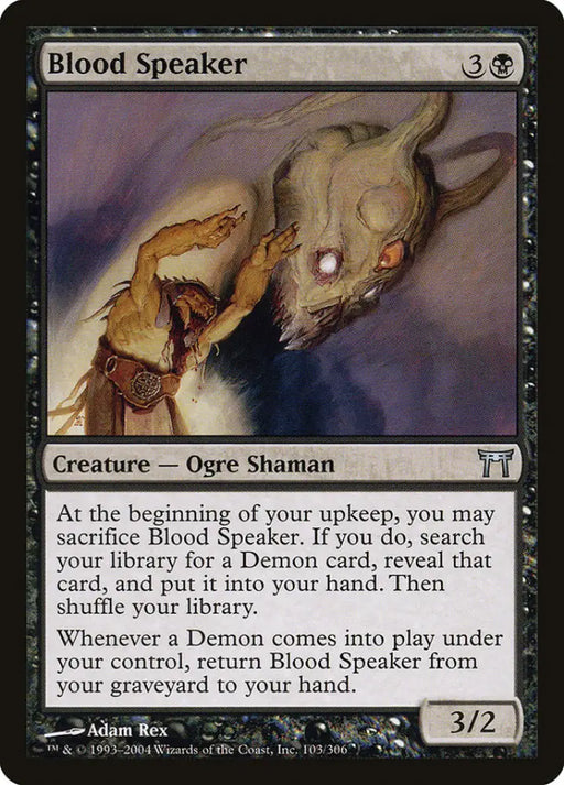 Blood Speaker [Champions of Kamigawa] - MTG Single