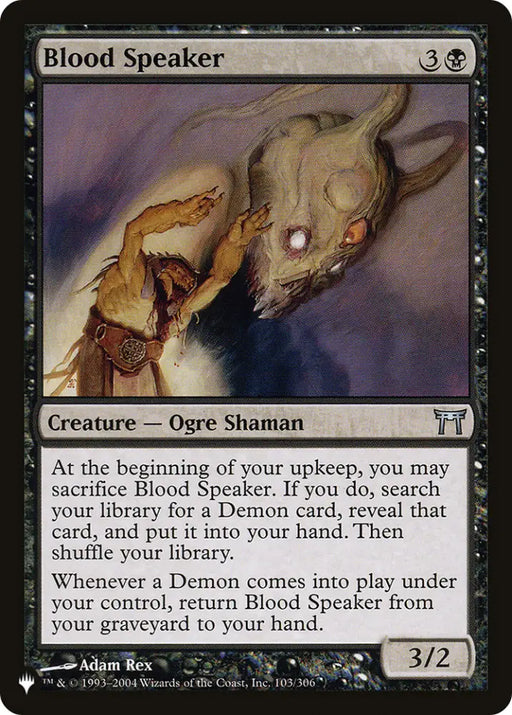 Blood Speaker [The List] - MTG Single