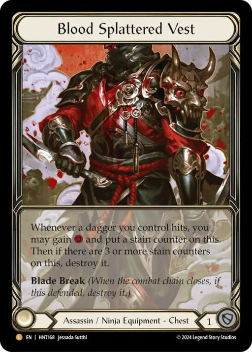 Blood Splattered Vest (Extended Art) [The Hunted] Cold Foil - Flesh And Blood Single
