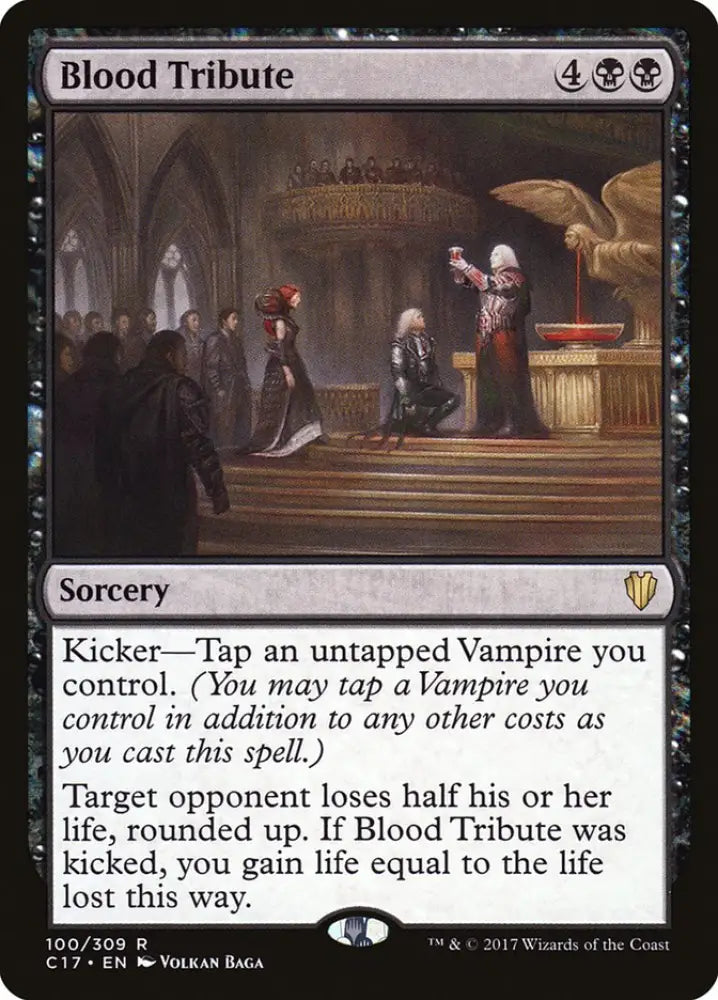 Blood Tribute [Commander 2017] - MTG Single