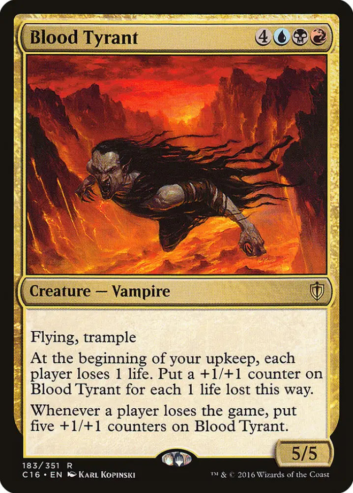 Blood Tyrant [Commander 2016] - MTG Single