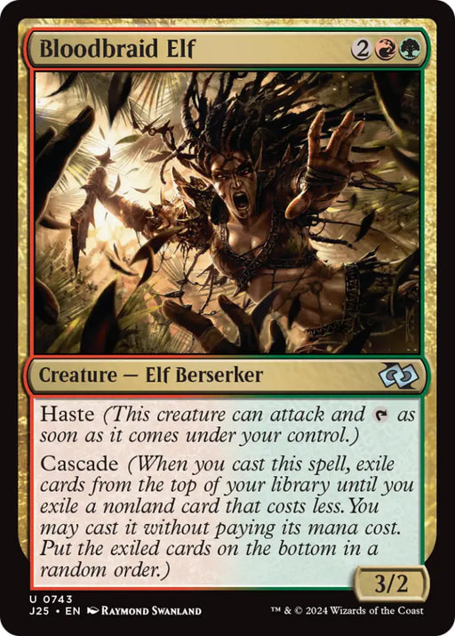 Bloodbraid Elf [Foundations Jumpstart] - MTG Single