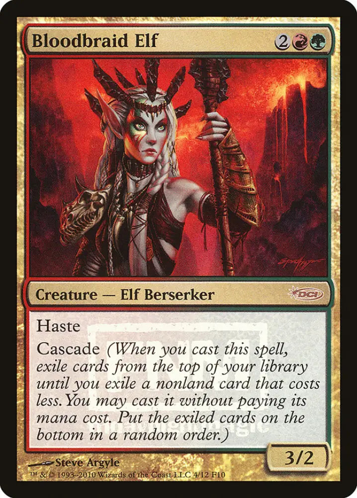Bloodbraid Elf [Friday Night Magic 2010] - MTG Single