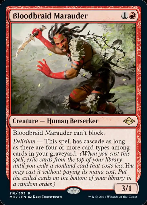 Bloodbraid Marauder [Modern Horizons 2] - MTG Single