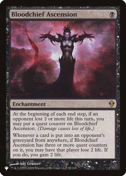 Bloodchief Ascension [The List] - MTG Single