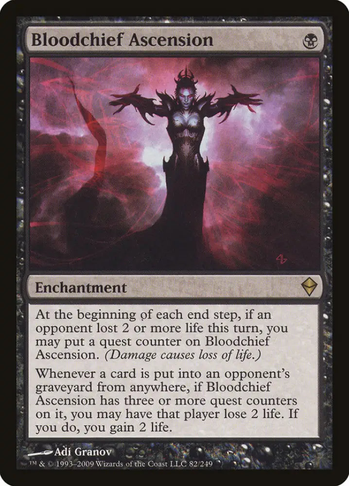 Bloodchief Ascension [Zendikar] - MTG Single