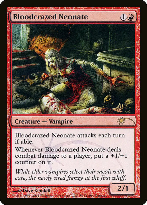 Bloodcrazed Neonate [Wizards Play Network 2011] - MTG Single