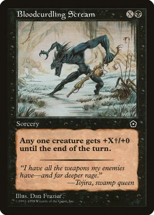 Bloodcurdling Scream [Portal Second Age] - MTG Single