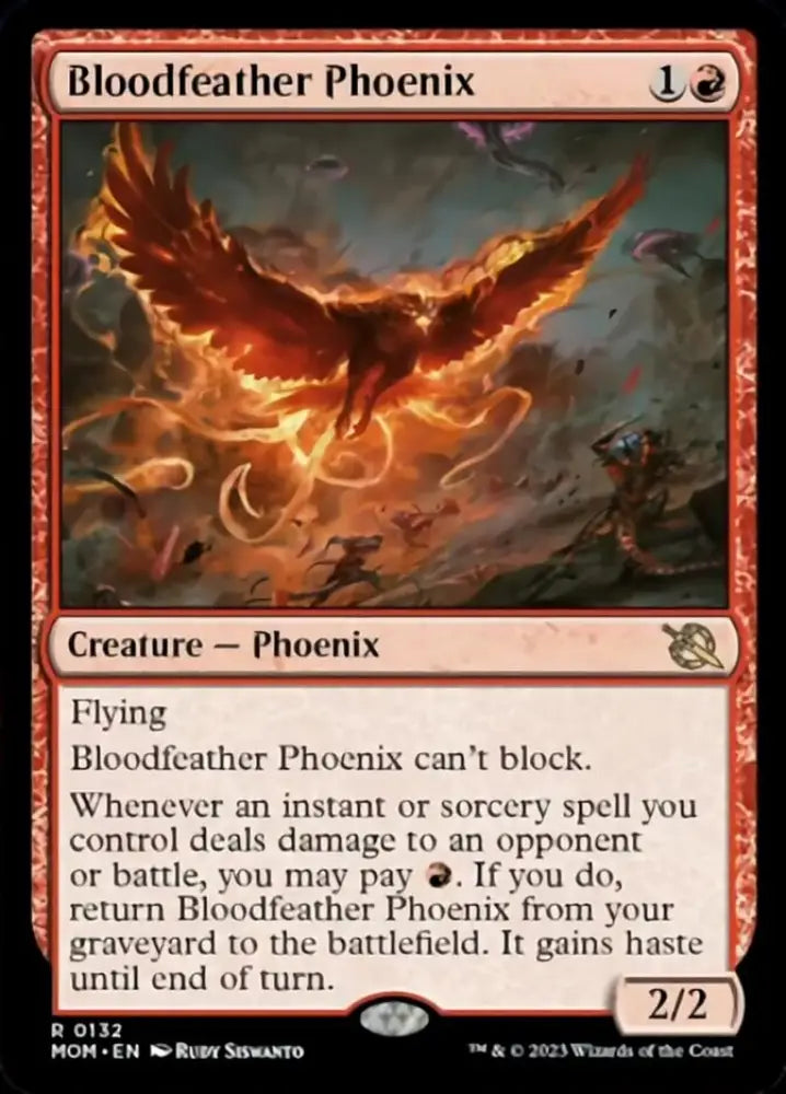 Bloodfeather Phoenix [March of the Machine] - MTG Single
