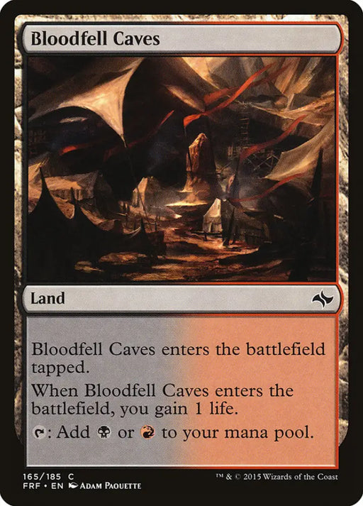 Bloodfell Caves [Fate Reforged] - MTG Single
