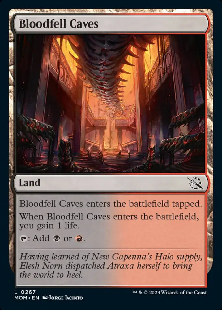 Bloodfell Caves [March of the Machine] - MTG Single