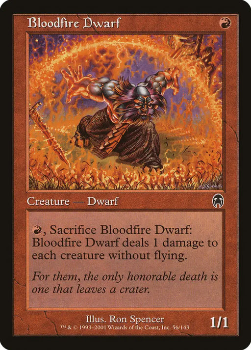 Bloodfire Dwarf [Apocalypse] - MTG Single