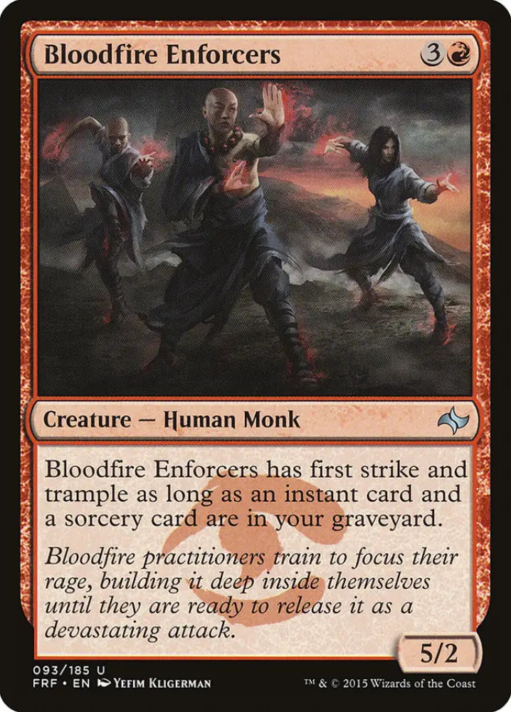 Bloodfire Enforcers [Fate Reforged] - MTG Single