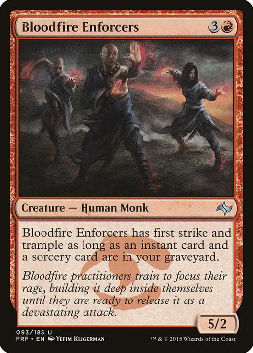 Bloodfire Enforcers [Fate Reforged] - MTG Single