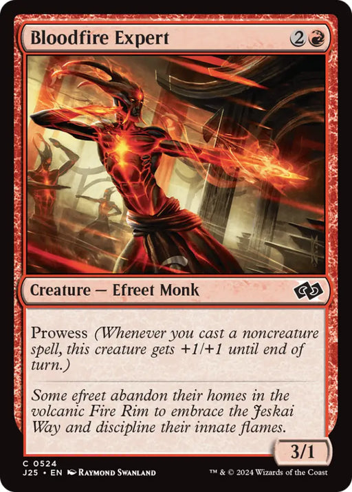 Bloodfire Expert [Foundations Jumpstart] - MTG Single