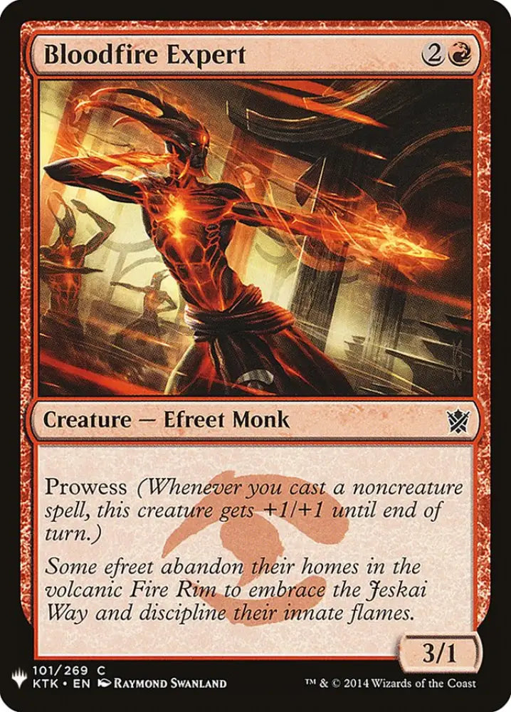 Bloodfire Expert [Mystery Booster] - MTG Single