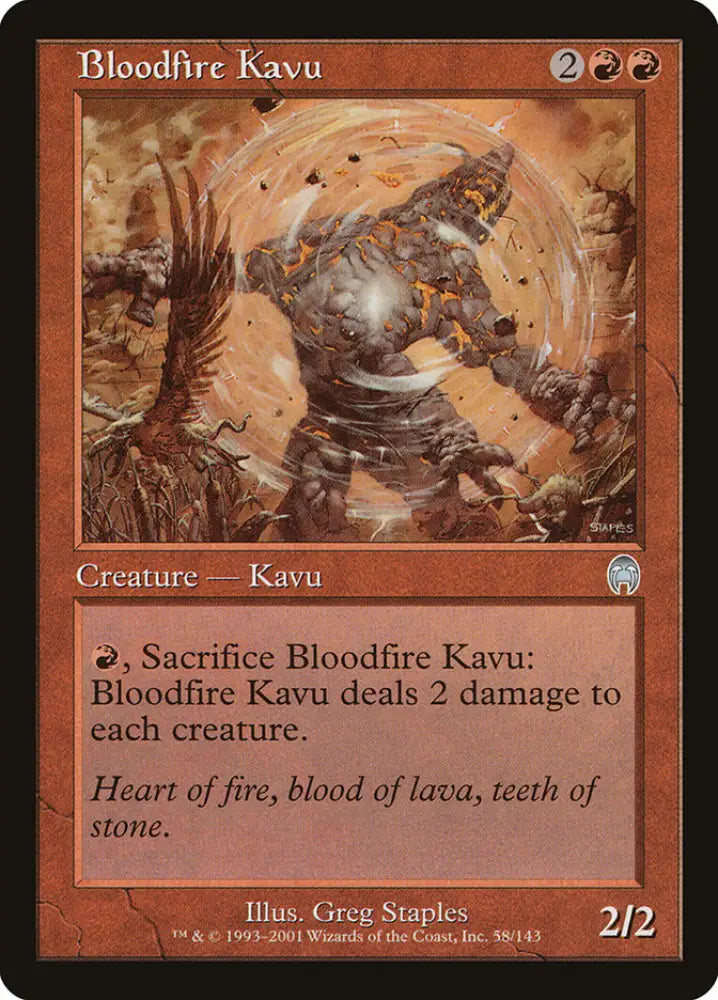 Bloodfire Kavu [Apocalypse] - MTG Single