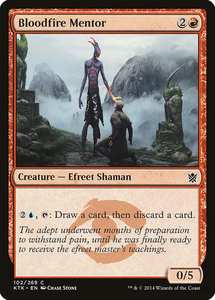 Bloodfire Mentor [Khans of Tarkir] - MTG Single