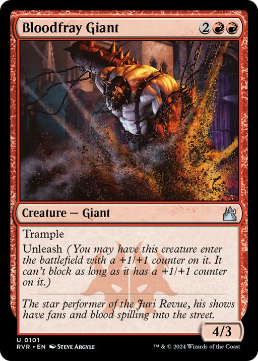 Bloodfray Giant [Ravnica Remastered] - MTG Single