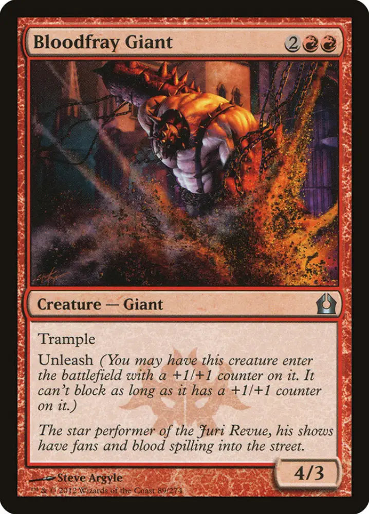 Bloodfray Giant [Return to Ravnica] - MTG Single