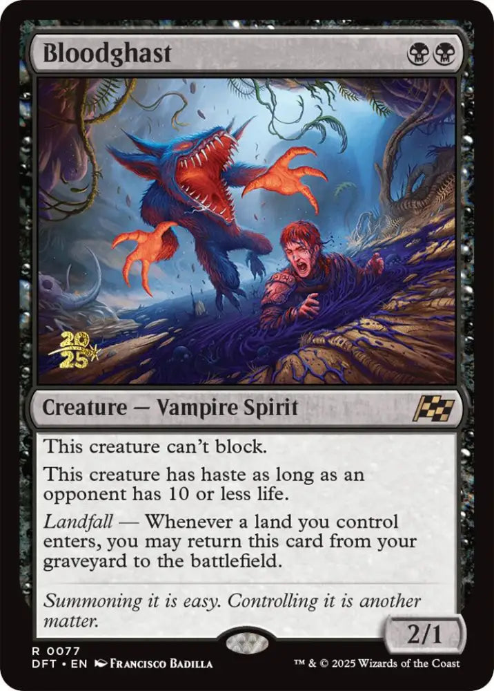 Bloodghast [Aetherdrift Prerelease Promos] - MTG Single
