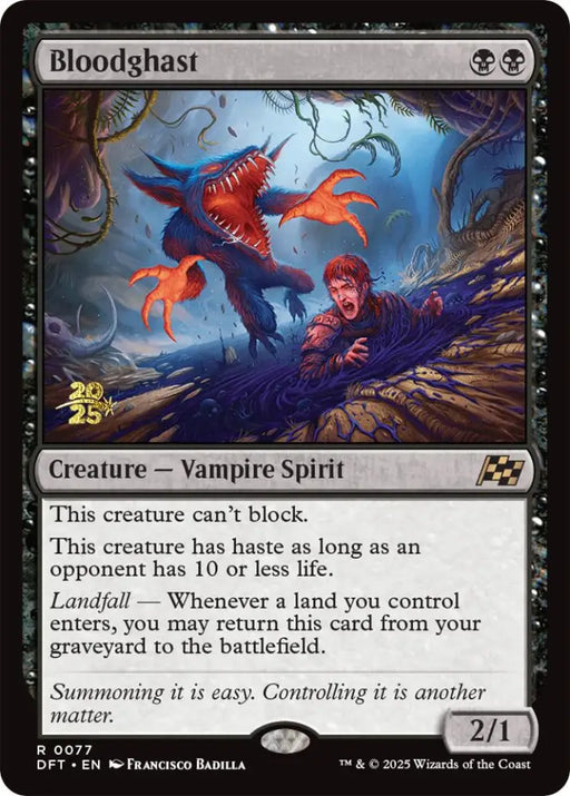 Bloodghast [Aetherdrift Prerelease Promos] - MTG Single