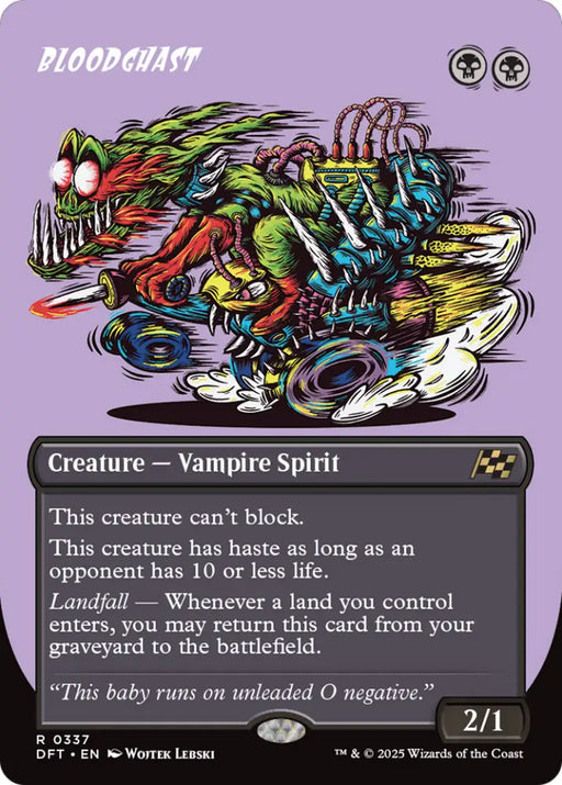 Bloodghast (Borderless) [Aetherdrift] - MTG Single