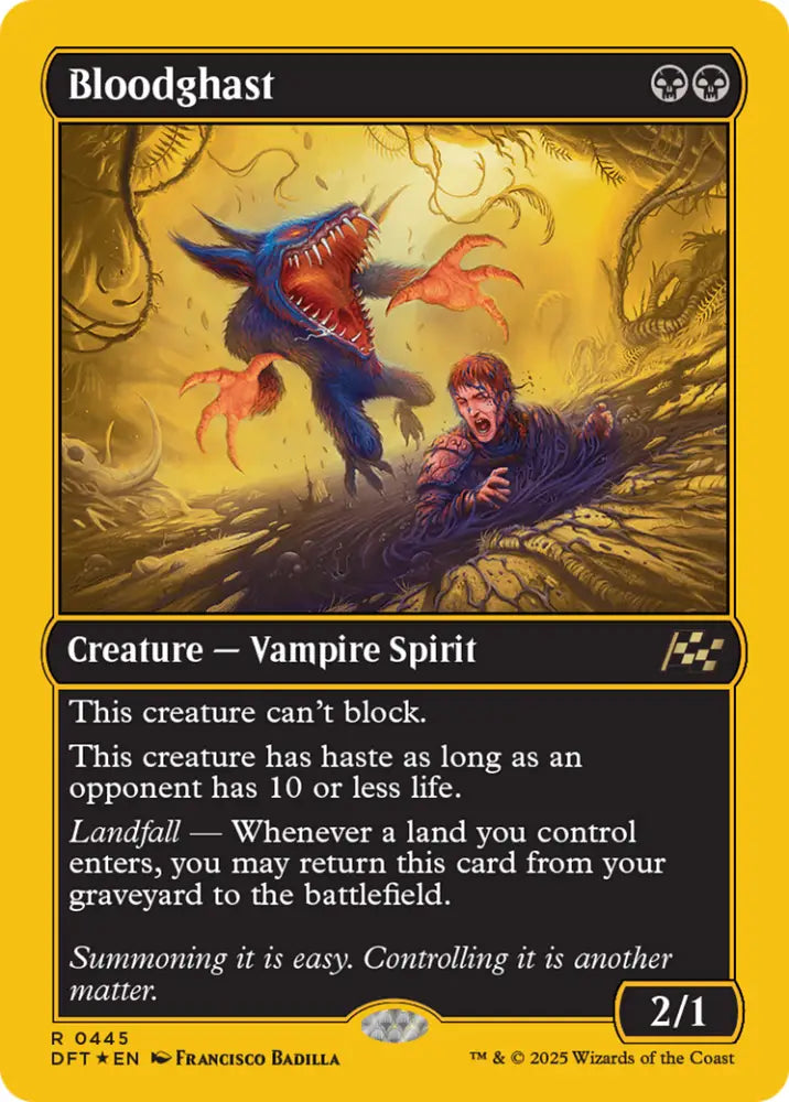 Bloodghast (First-Place Foil) [Aetherdrift] - MTG Single
