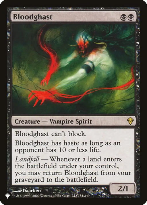Bloodghast [The List] - MTG Single