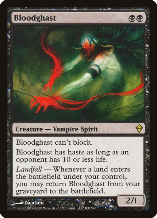 Bloodghast [Zendikar] - MTG Single