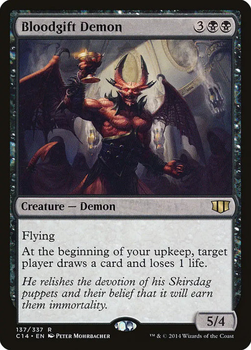 Bloodgift Demon [Commander 2014] - MTG Single