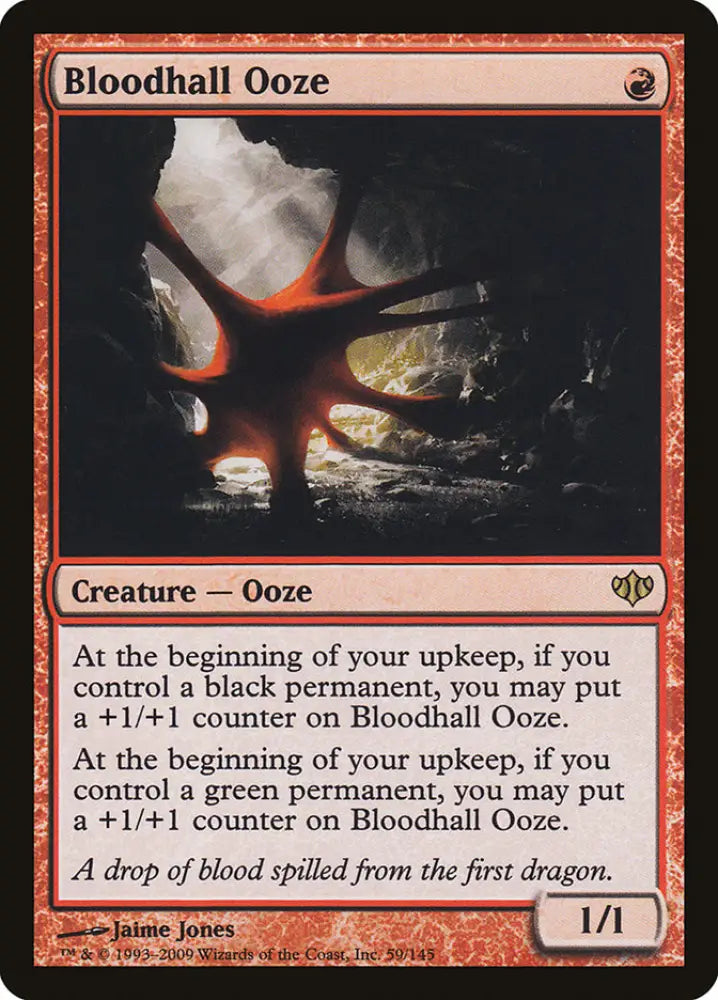 Bloodhall Ooze [Conflux] - MTG Single