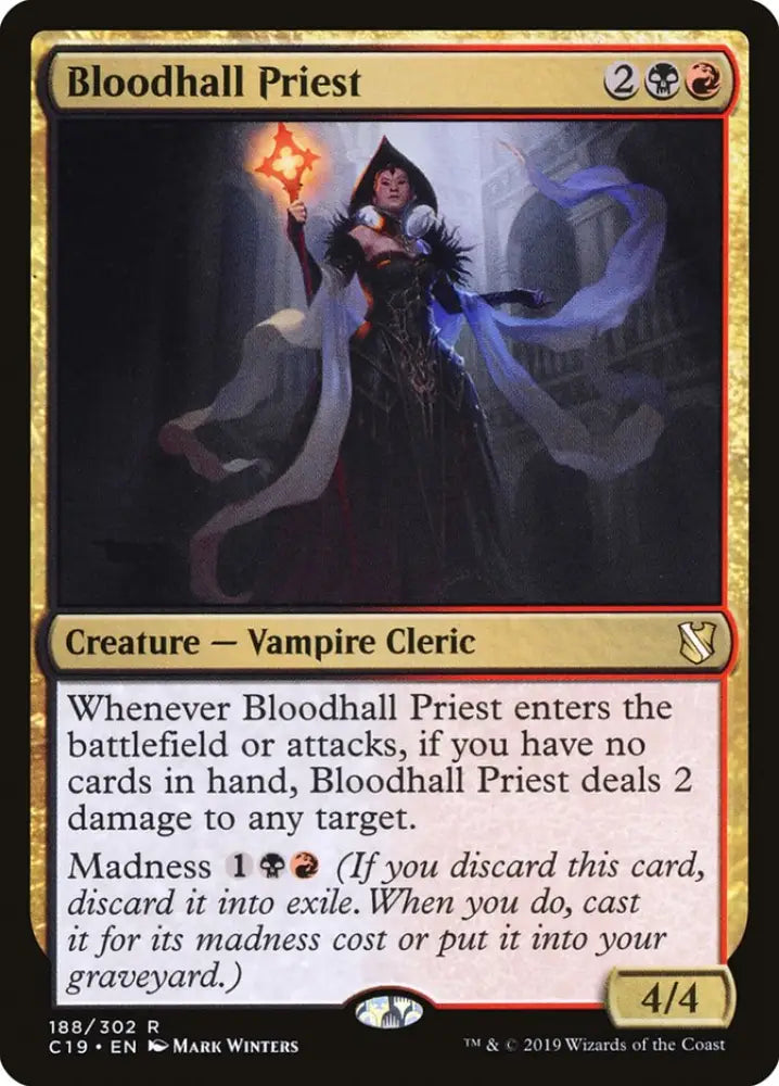 Bloodhall Priest [Commander 2019] - MTG Single