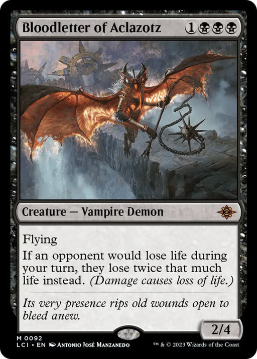 Bloodletter of Aclazotz [The Lost Caverns of Ixalan] - MTG Single