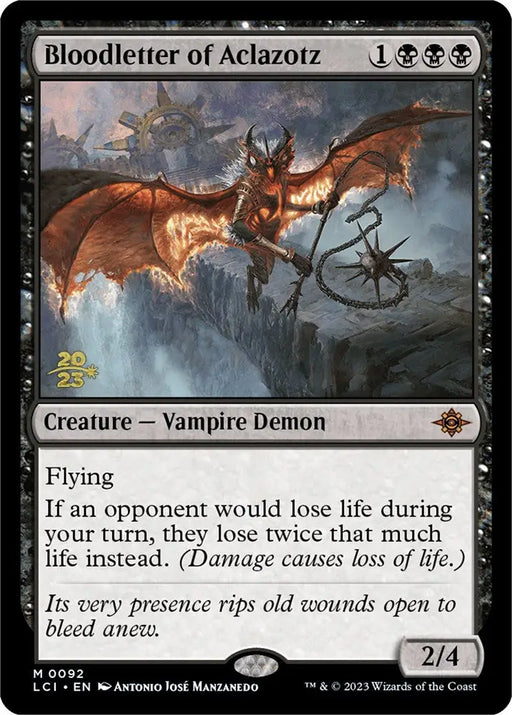 Bloodletter of Aclazotz [The Lost Caverns of Ixalan Prerelease Cards] - MTG Single