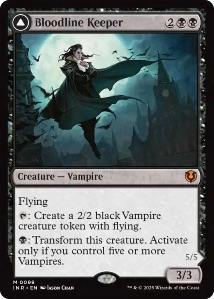 Bloodline Keeper // Lord of Lineage [Innistrad Remastered] - MTG Single